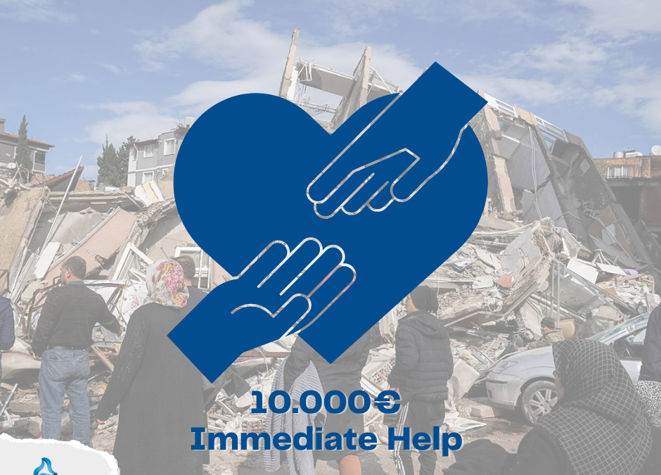 We are helping the victims of the devastating earthquake in Turkey and Syria